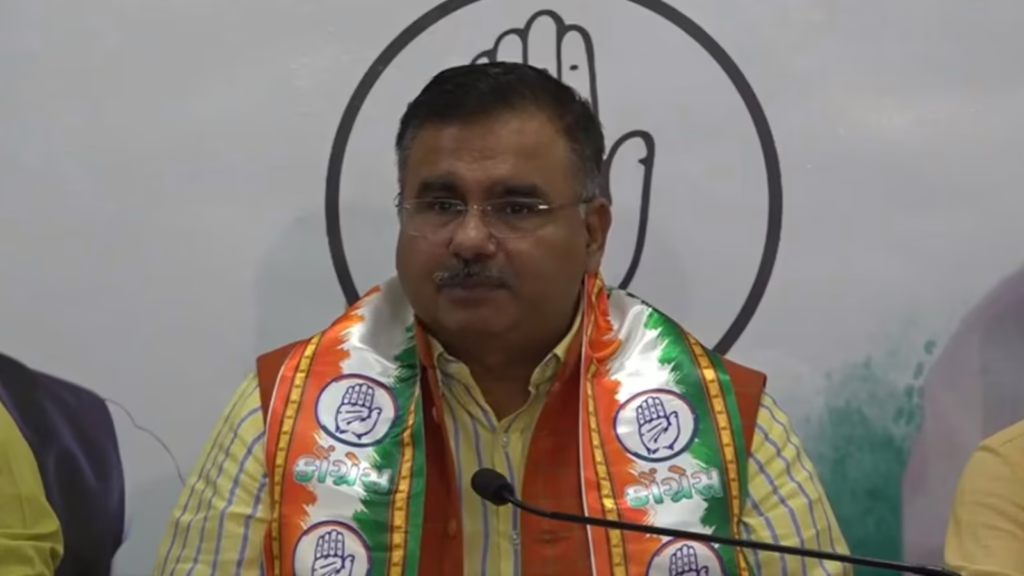 1407145 congress spokesperson Alok Sharma