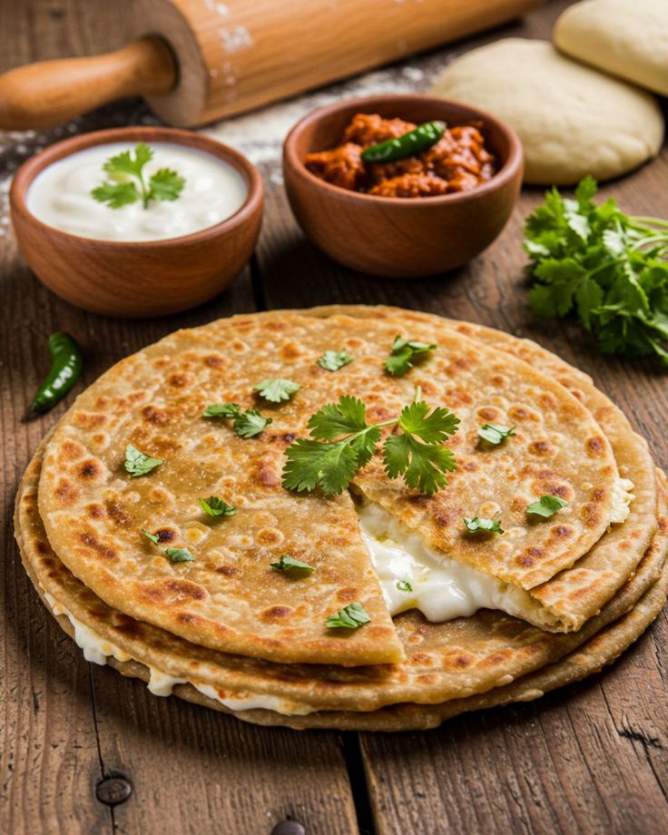 1407211 Cheese Paratha