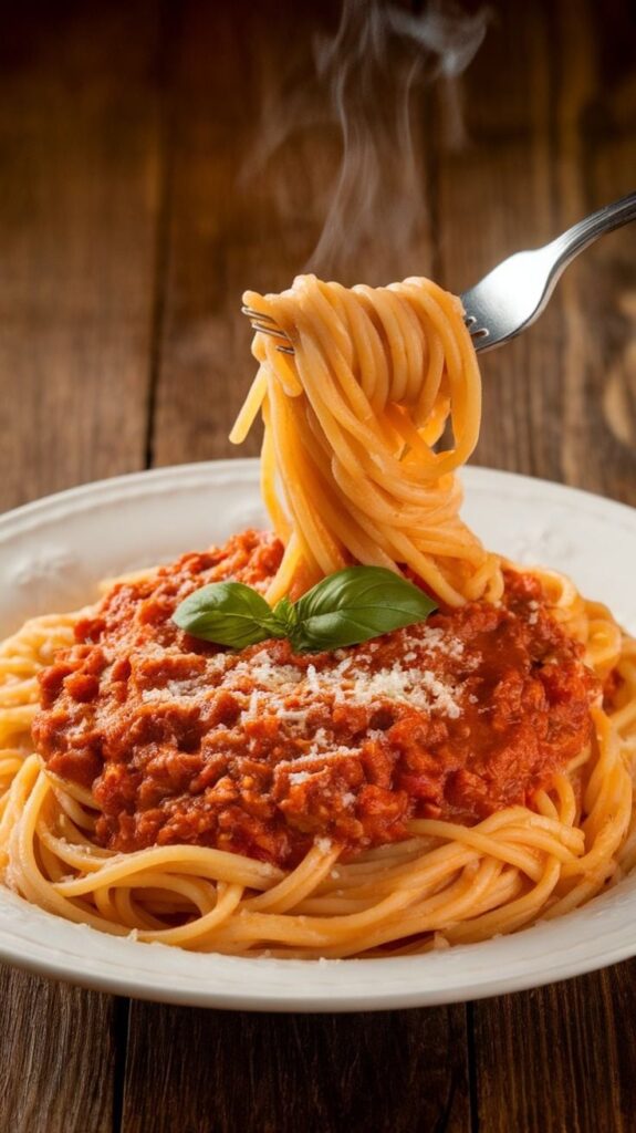 1407633 Classic Traditional Spaghetti Bolognese Recipe