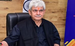 GOC लेफ्टिनेंट जनरल राजन शरावत ने  Jammu-Kashmir के LG मनोज सिन्हा से की मुलाकात