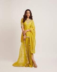 Jasmin Bhasin Suits For Karwa Chauth: इस करवा चौथ पर जैस्मीन भसीन के ट्रेंडी वाइब्रेंट सूट देख लें इंस्पिरेशन