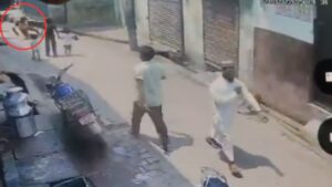 सड़क पर चलते-चलते गिरा युवक, अचानक हुई मौत,  सीसीटीवी में कैद हुआ मंजर