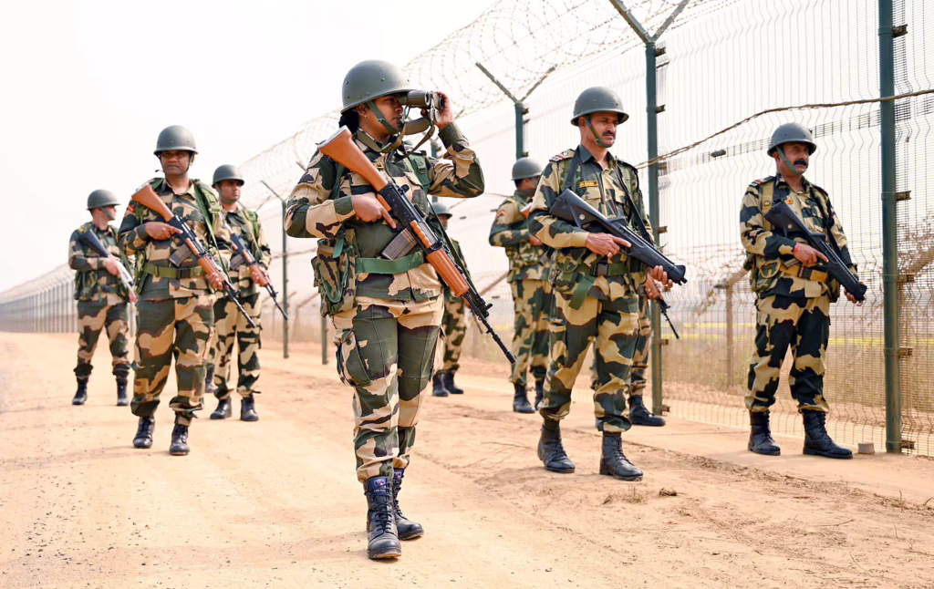 1445874 The BSF is tasked to guard the 2 289 km long India1746771630884