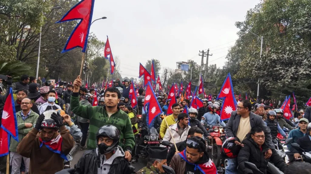 1445934 nepal protest picture