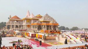 अयोध्या: वैदिक मंत्रों के साथ हुई श्रीराम दरबार की प्राण प्रतिष्ठा सम्पन्न