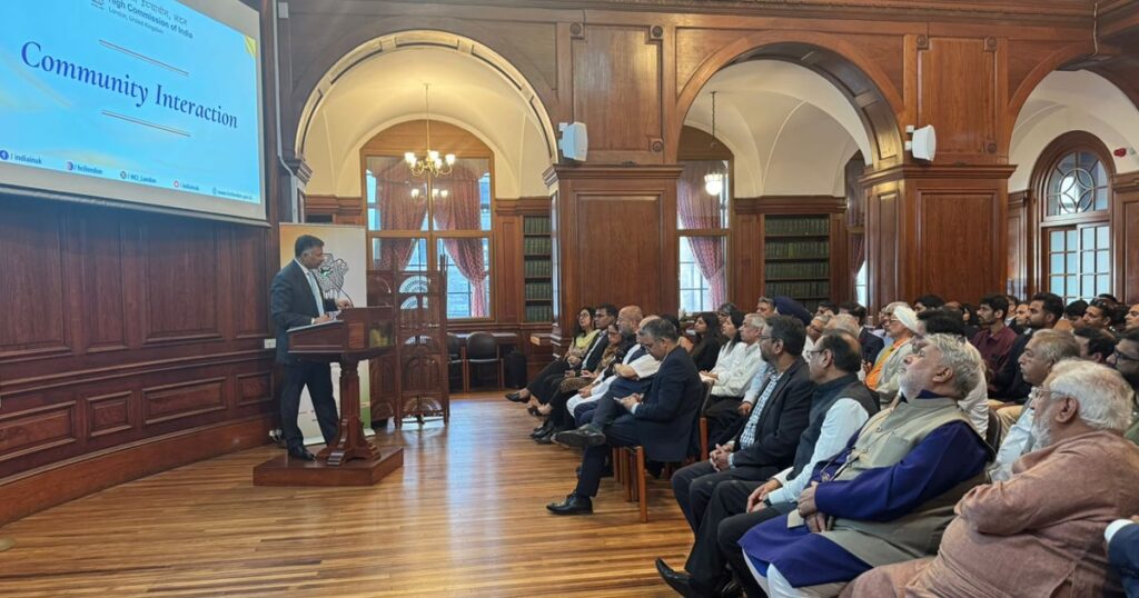 1447206 Indian High Commission in Britain informed the overseas Indian community about Operation Sindoor