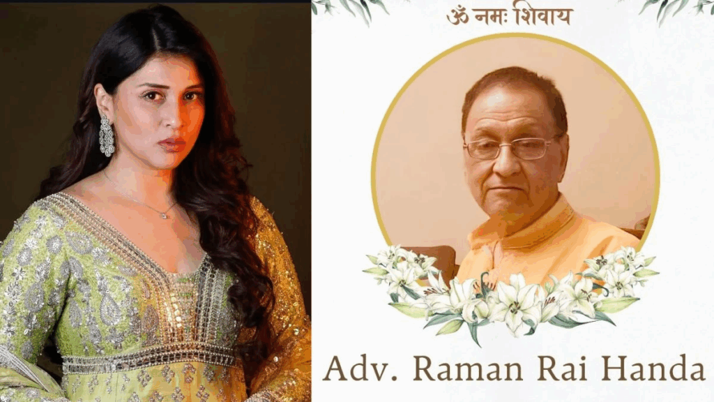 1455059 Mannara Chopra Father Passes Away