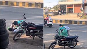 Viral Video : स्त्री कुछ भी कर सकती है…सड़क पर आदमी को घसीट-घसीट कर मार रही महिला का वीडियो वायरल