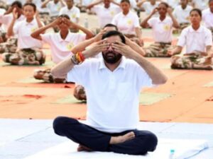 हरियाणा: कुरुक्षेत्र में योग दिवस पर विशेष तैयारी, सांसद नवीन जिंदल ने लिया जायजा