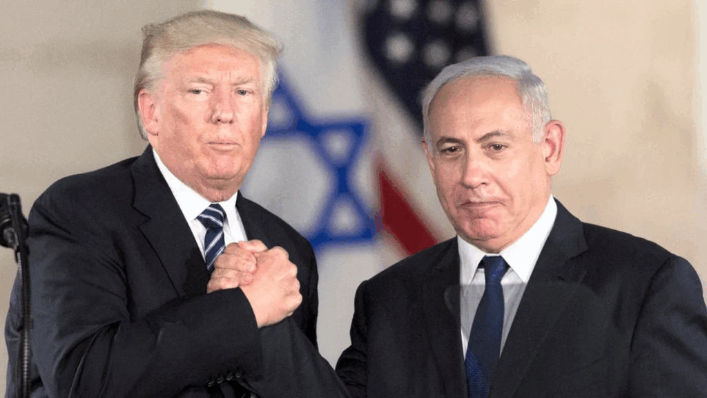 1458716 Donald Trump and Netanyahu